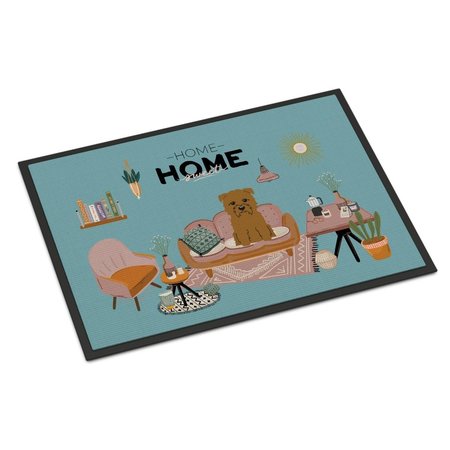 CAROLINES TREASURES 18 x 27 in. Tan Glen of Imal Sweet Home Indoor or Outdoor Mat CK7905MAT